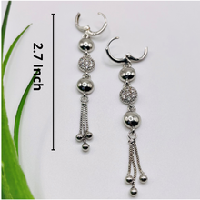 Drop Earrings, Earrings, Silver Earrings