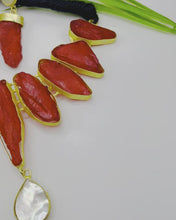 Druzy Chilli Stone Necklace