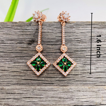 Flower In Pot Drop Earrings