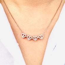 2 in 1 cubic zirconia magic chain