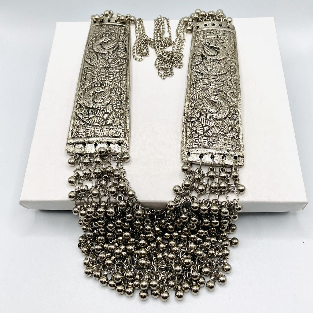 Indian oxidized Necklace