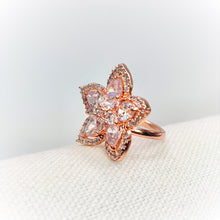 Blossom Cubic Zirconia American Diamond Ring - koohoo.us