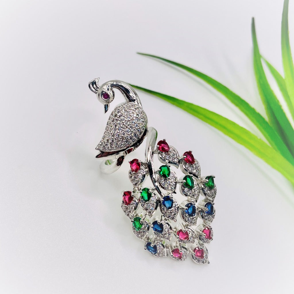 Peacock Rise Ring - koohoo.us