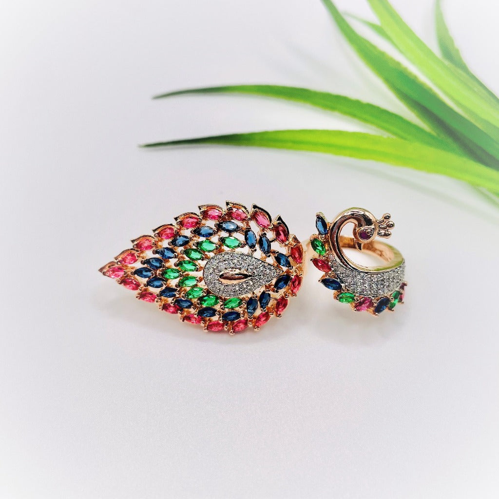 Majestic Peacock Ring - koohoo.us