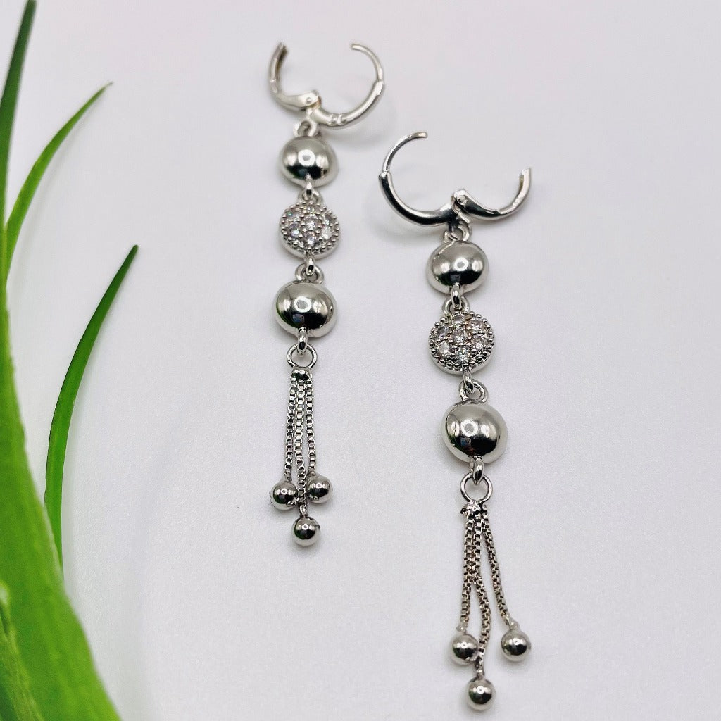 Drop Earrings, Earrings, Silver Earrings