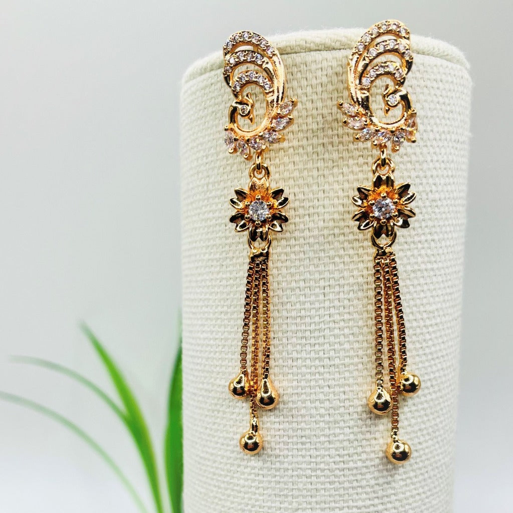 Peacock Earring - koohoo.us