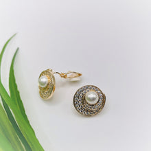 Perl Stud Earring Clip On - koohoo.us