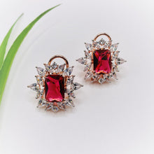 Stone Zirconia Stud Earring - koohoo.us