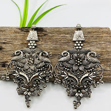 Multi Flower Drop Earrings