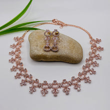 Gladioli necklace set