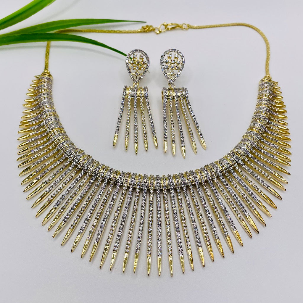 Statement Allium necklace set