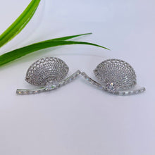 Half Moon Stud Earrings