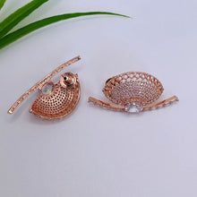 Half Moon Stud Earrings