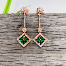 Flower In Pot Drop Earrings