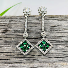 Flower In Pot Drop Earrings