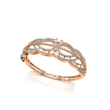 Gold Geva zirconia bracelet - koohoo.us