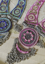 Afghani Blue Beaded Necklace