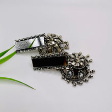 Oxidized Mirror Earring