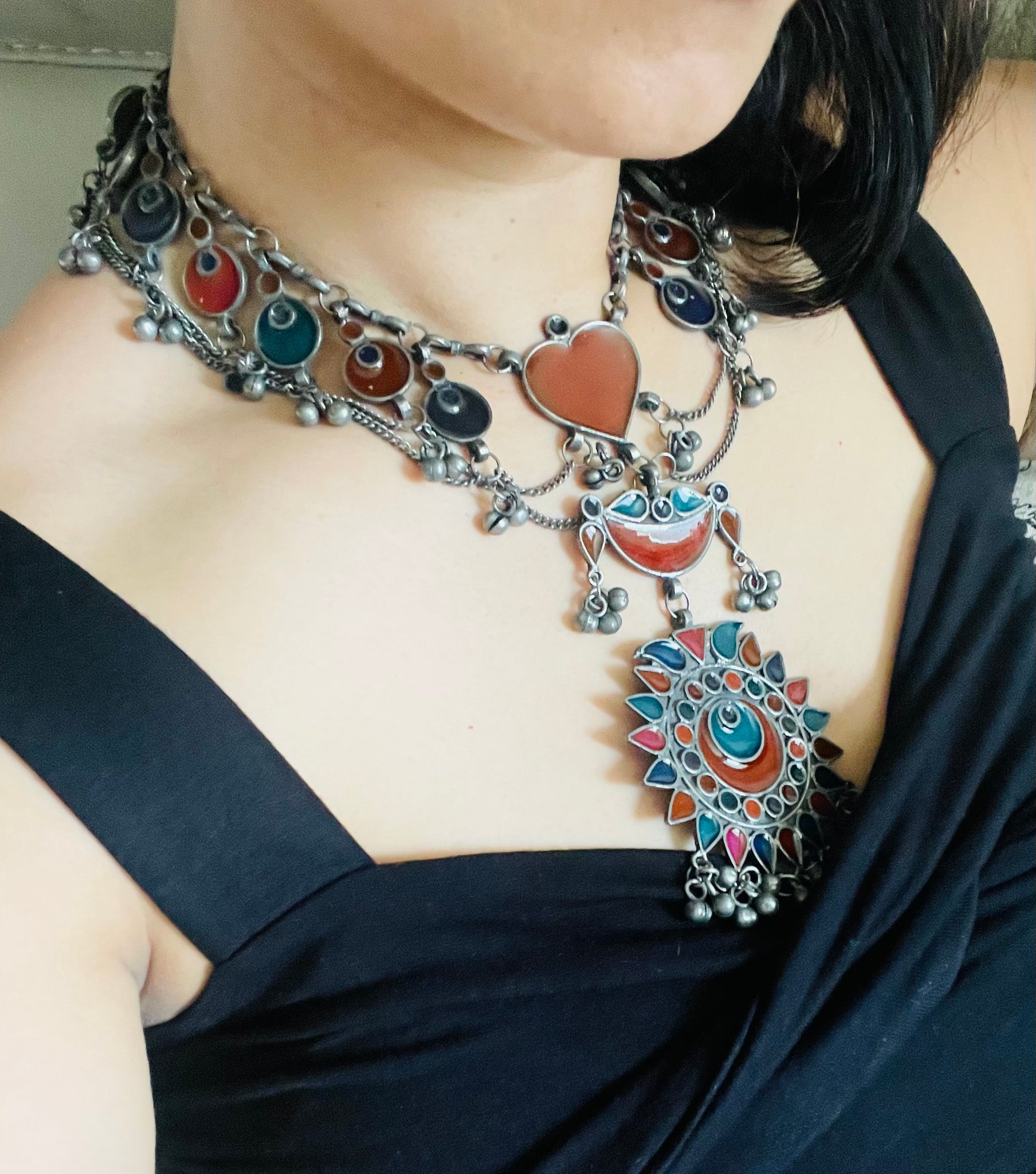 Long Afghani Necklace