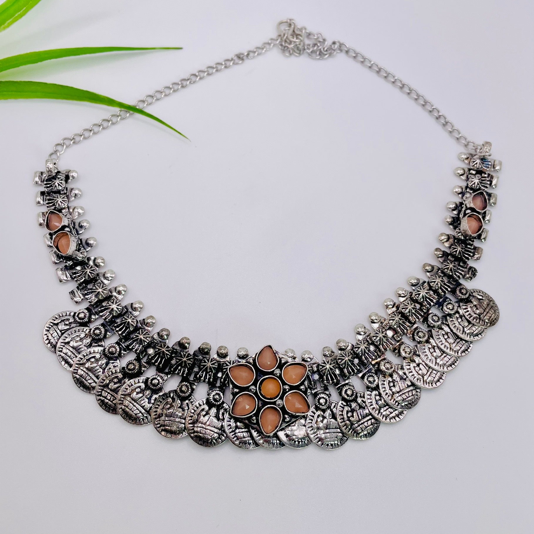 Kundan Coin Choker