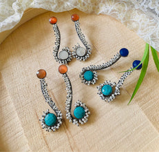Stone MOP Earrings