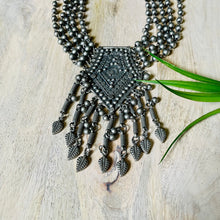 5 Layer Oxidized Necklace