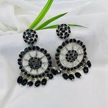 Afghani Beaded Drop Earrings