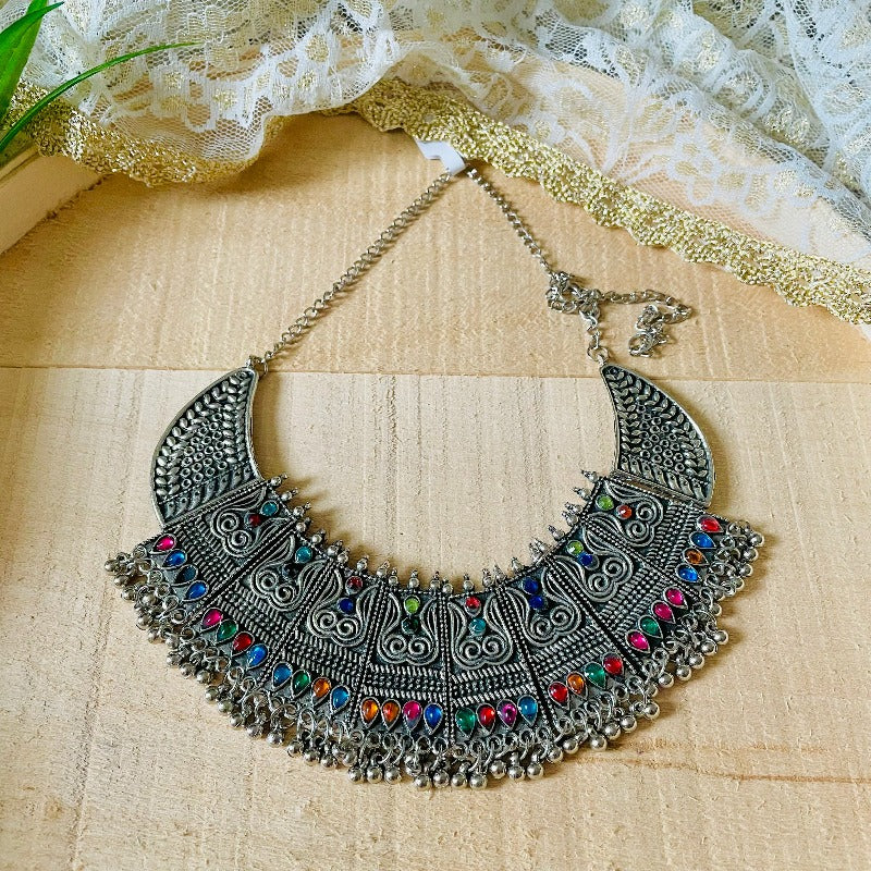 Afghani Stone Necklace Set