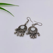 Oxidized Long Mirror Necklace