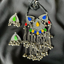 Afghani Drop Necklace Set