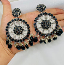 Afghani Beaded Drop Earrings