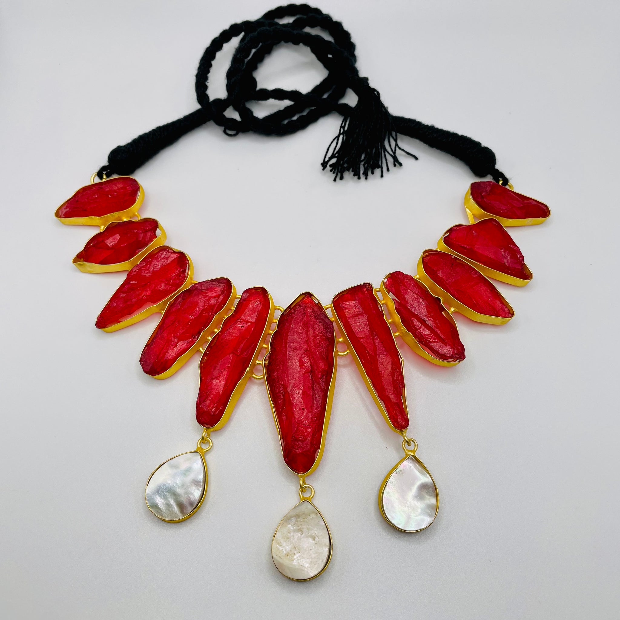 Druzy Chilli Stone Necklace