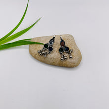 Oxidized Choker Mirror Necklace