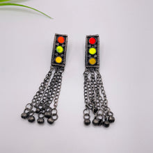 Afghani Choker Drop Necklace Set