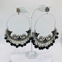 Oxidized Bali Earrings