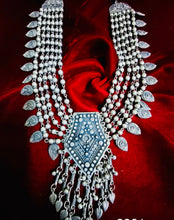 6 Layer Oxidized Necklace