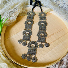 Oxidized Long Necklace Set