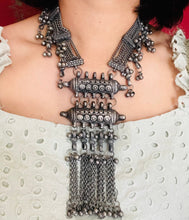 Oxidized long Necklace